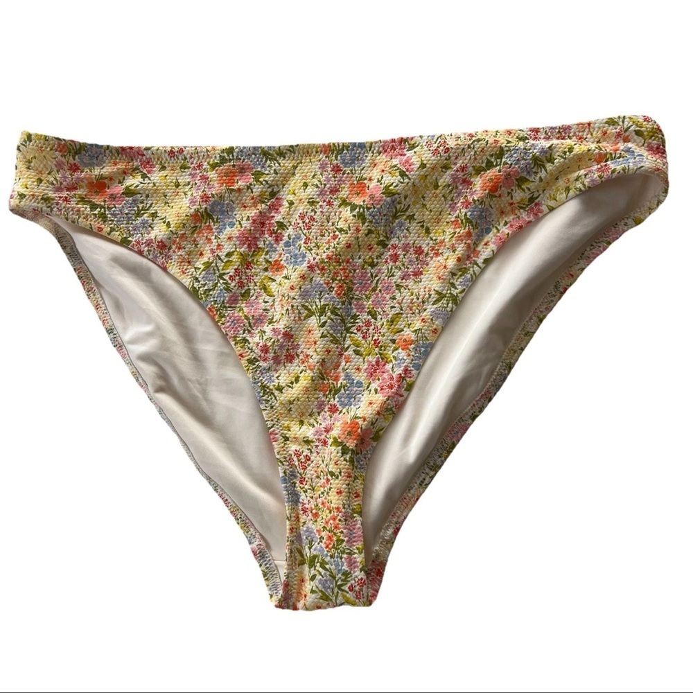 Brand New Old Navy Bathing Suit Bottom Yellow Floral XL Whimsy Fairy Boho